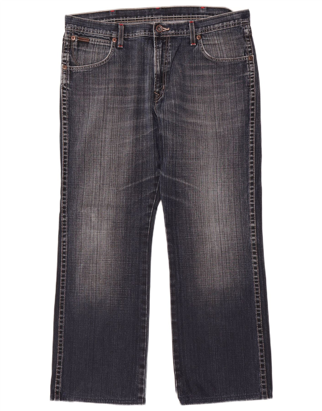 Wrangler Herren Roxboro Straight Jeans W36 L30 Blaue Baumwolle