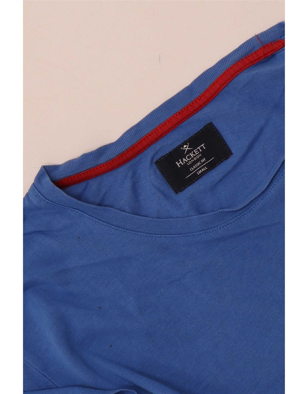 Hackett Herren-T-Shirt mit klassischer Passform, klein, Blau