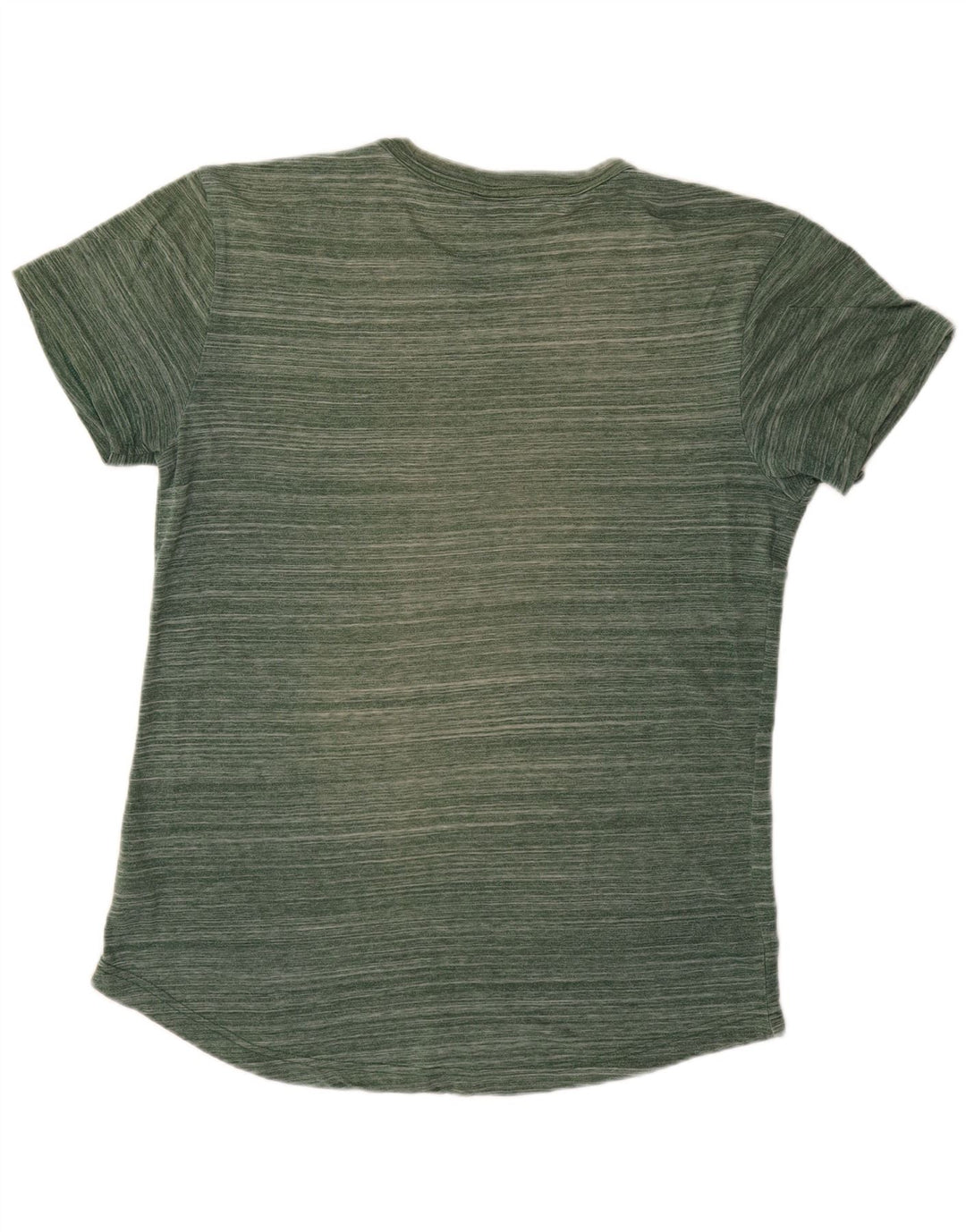 G-STAR Herren T-Shirt-Oberteil Mittelgrün gestreift aus Polyester