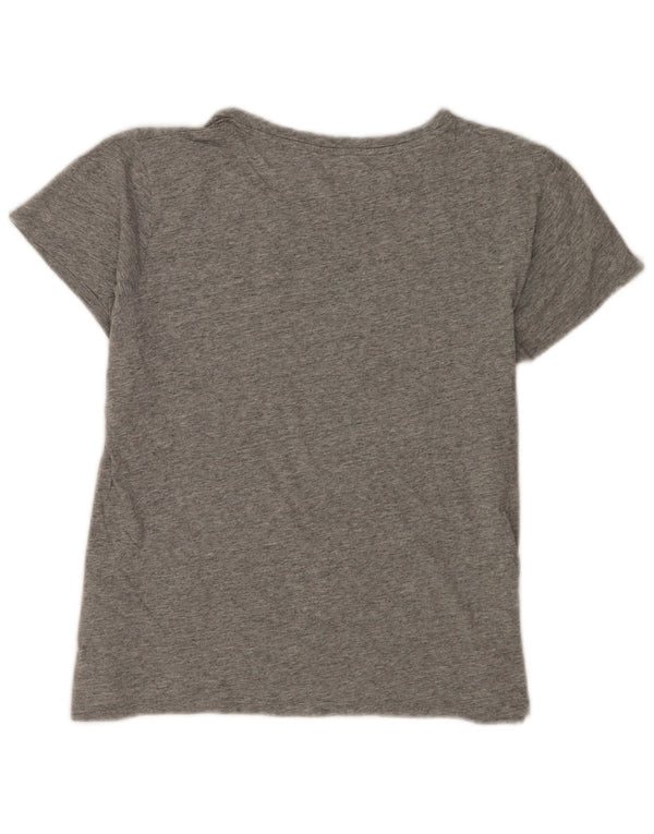Levi's Damen-T-Shirt mit Grafik, UK 14, Mittelgrau meliert