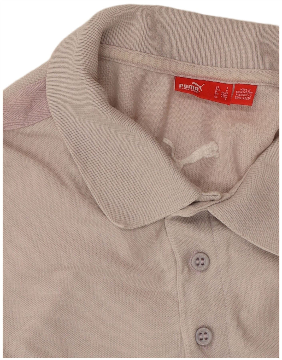 Puma Herren Poloshirt Small Grau Colourblock