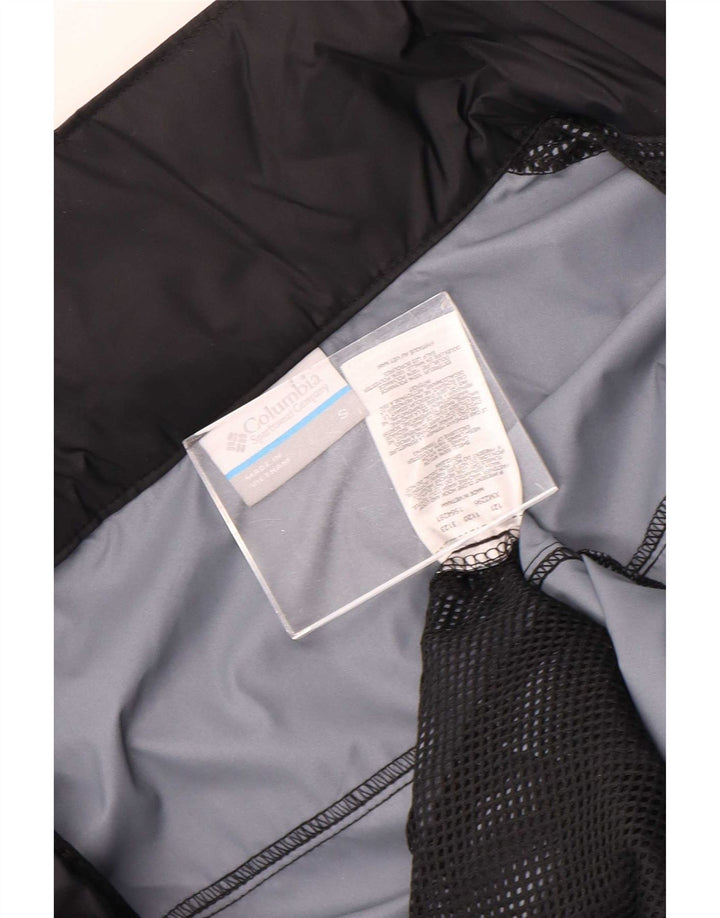 Columbia Herren Regenjacke UK 36 Small Schwarz Nylon