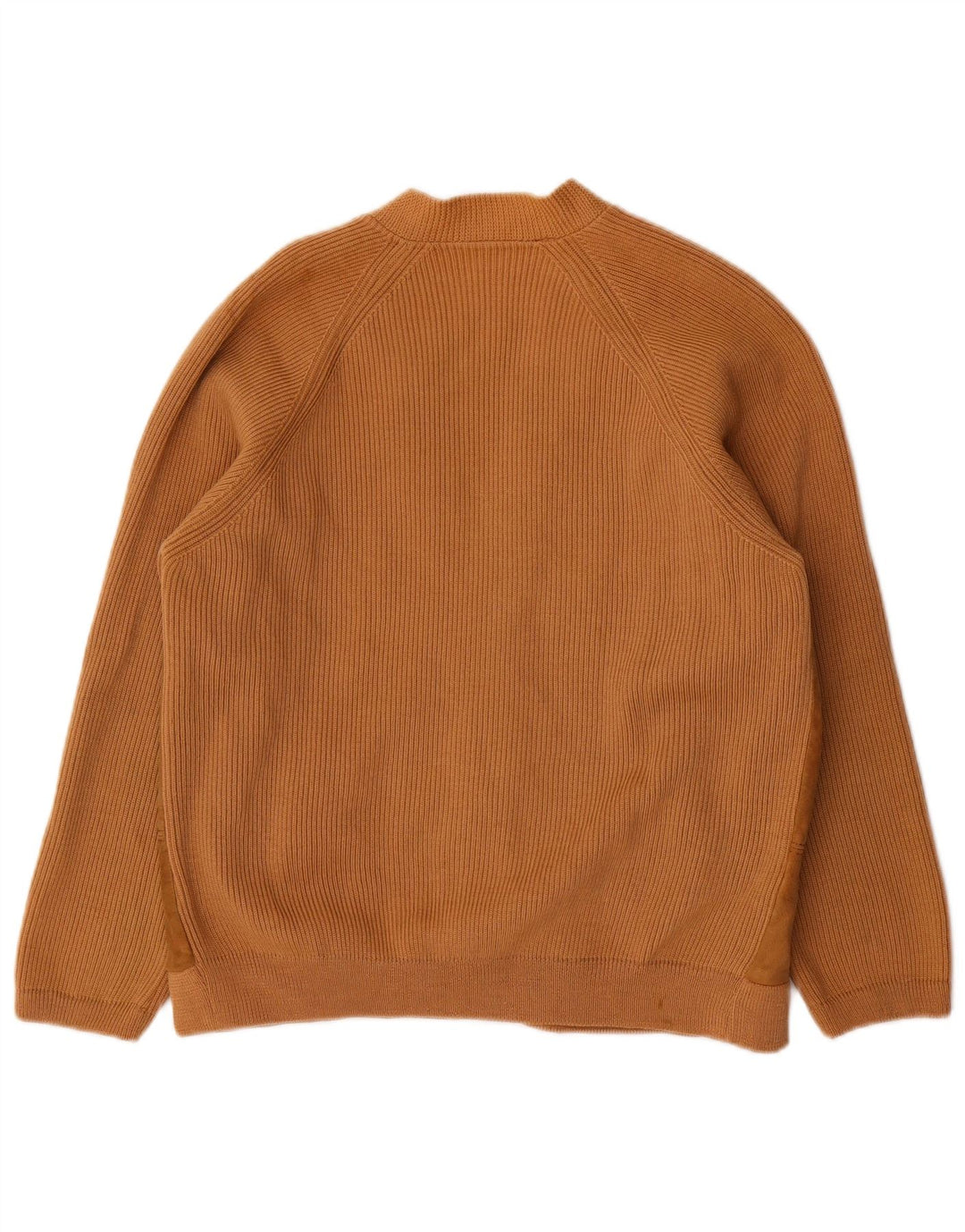 VINTAGE Damen Strickjacke Pullover UK 16 Large Beige