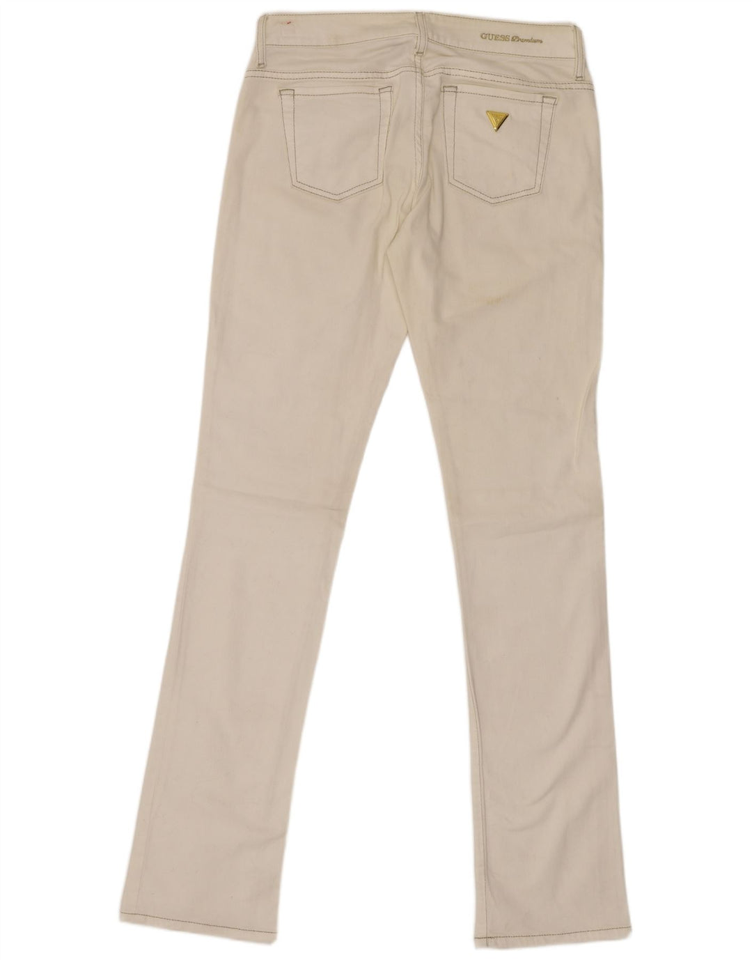 Guess Damen Skinny Jeans W27 L34 Weiße Baumwolle