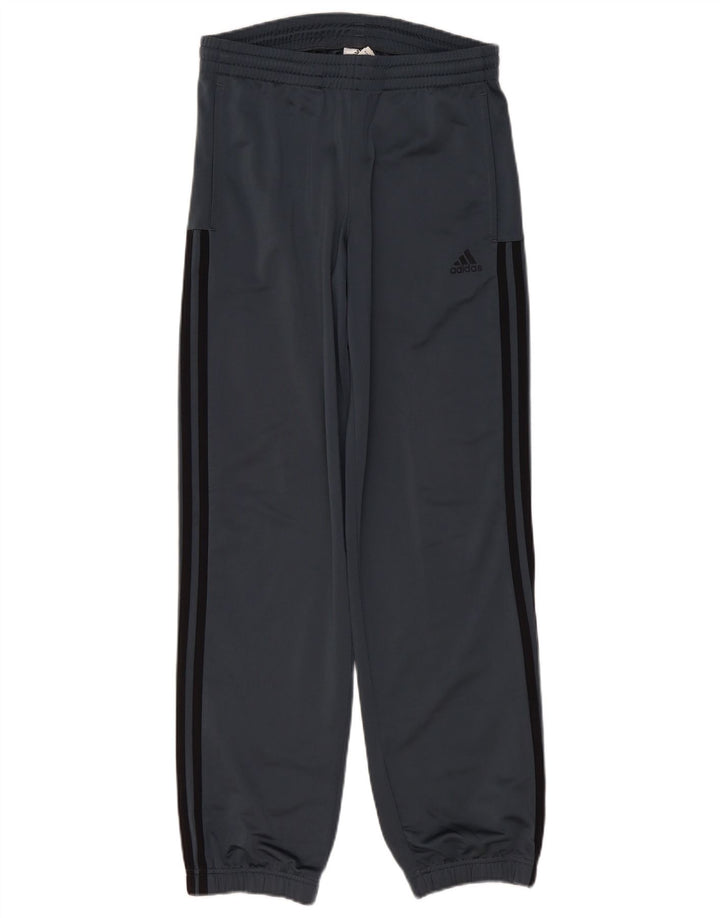 Adidas Herren Trainingshose Jogger UK 36/38 Small Grau Polyester