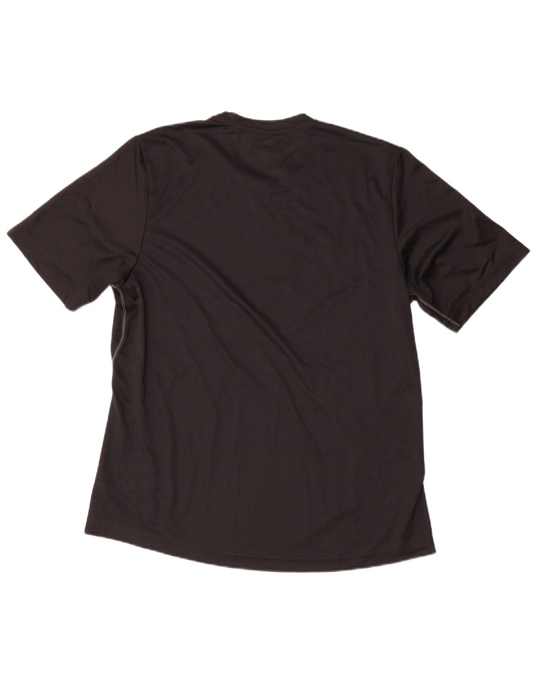 ADIDAS Herren Climalite T-Shirt Top Large Schwarz Polyester