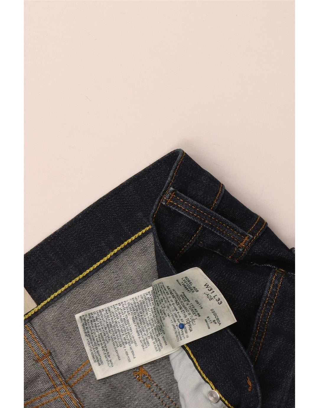 Lee Damen Jade Slim Jeans W31 L33 Blaue Baumwolle