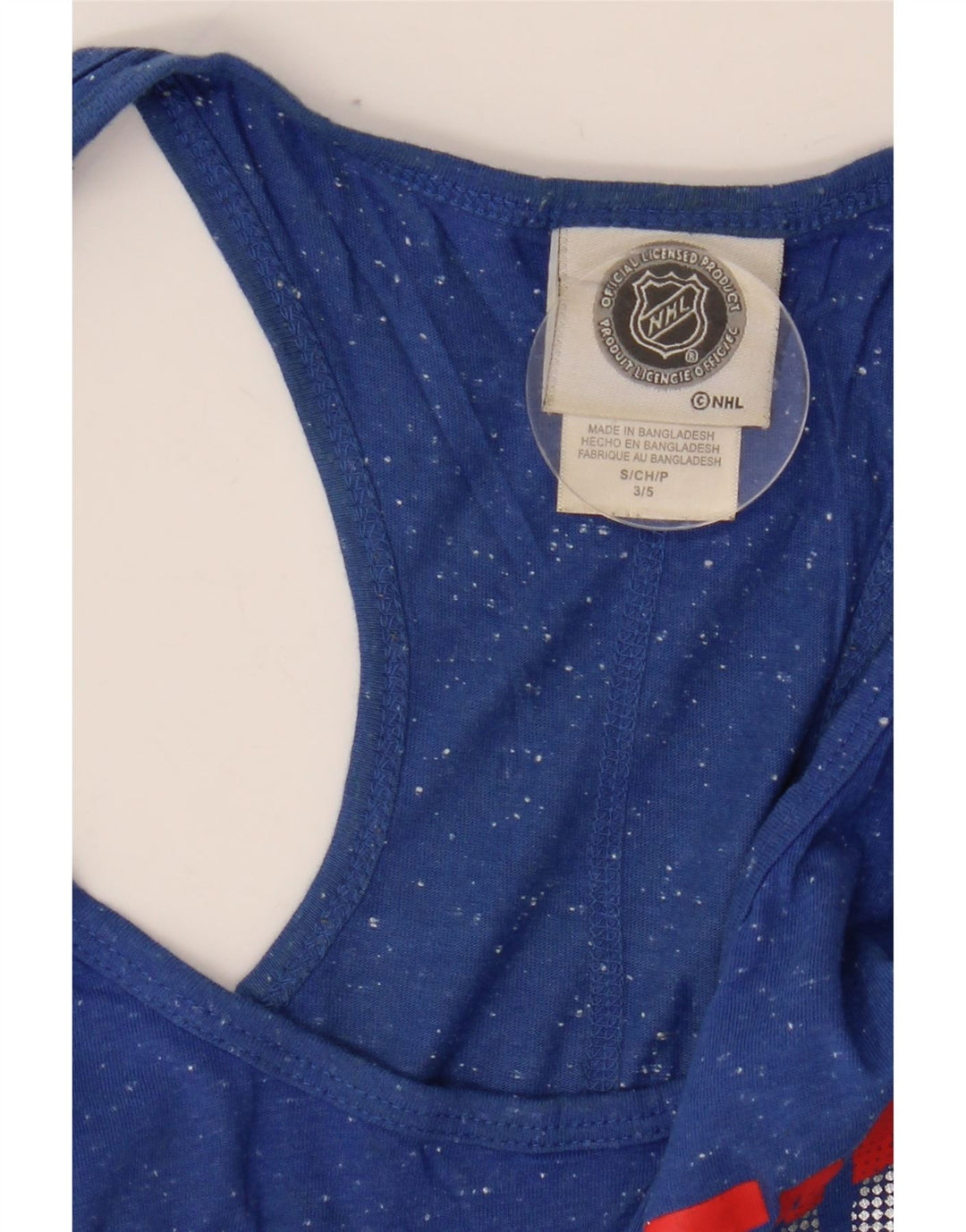 NHL Montreal Canadiens Grafik-Trägershirt für Damen, UK 10, Größe S, Blau meliert