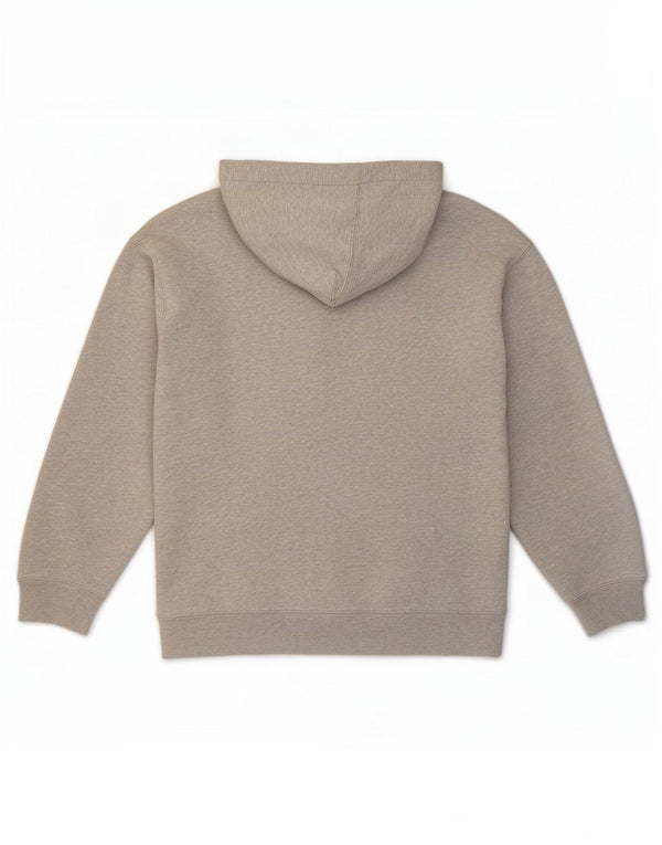 Gap Womens Graphic Hoodie Pullover UK 20 2XL Grau gefleckte Baumwolle