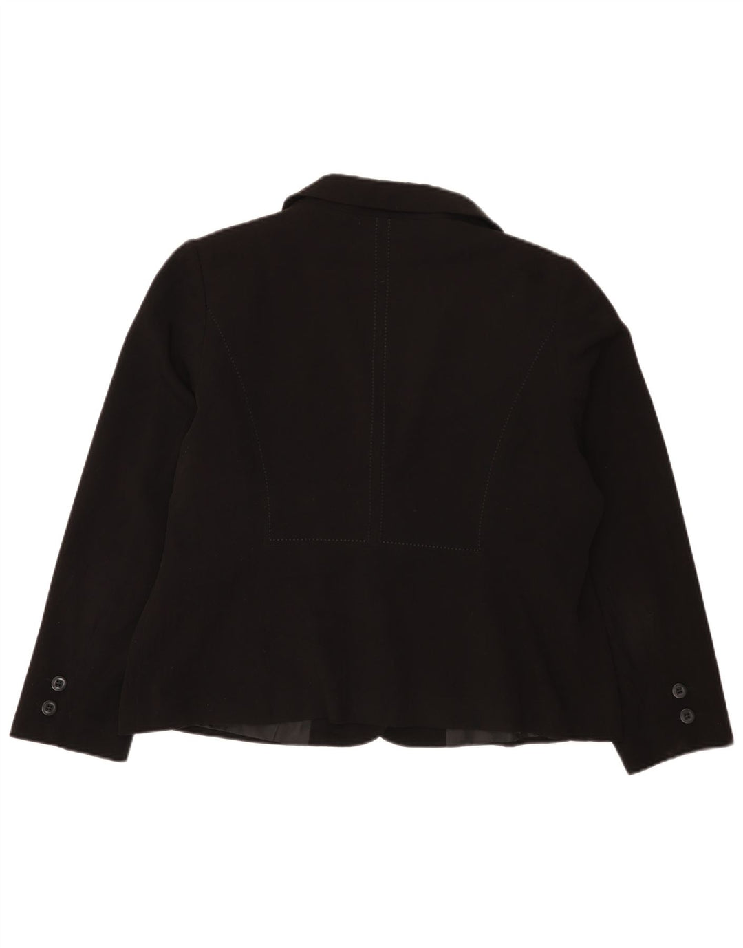 Marks & Spencer Damen-Blazer mit 2 Knöpfen, UK 20, 2XL, Schwarz, Polyester