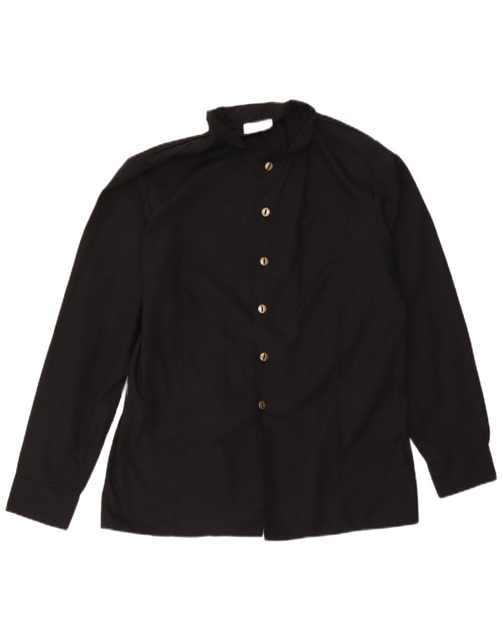 Mary Coppinger Herrenhemd Mittelschwarzes Polyester