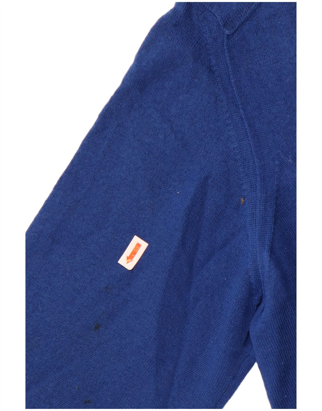 Marks & Spencer Damen Autograph Pullover mit V-Ausschnitt, UK 16, Größe L, Blau