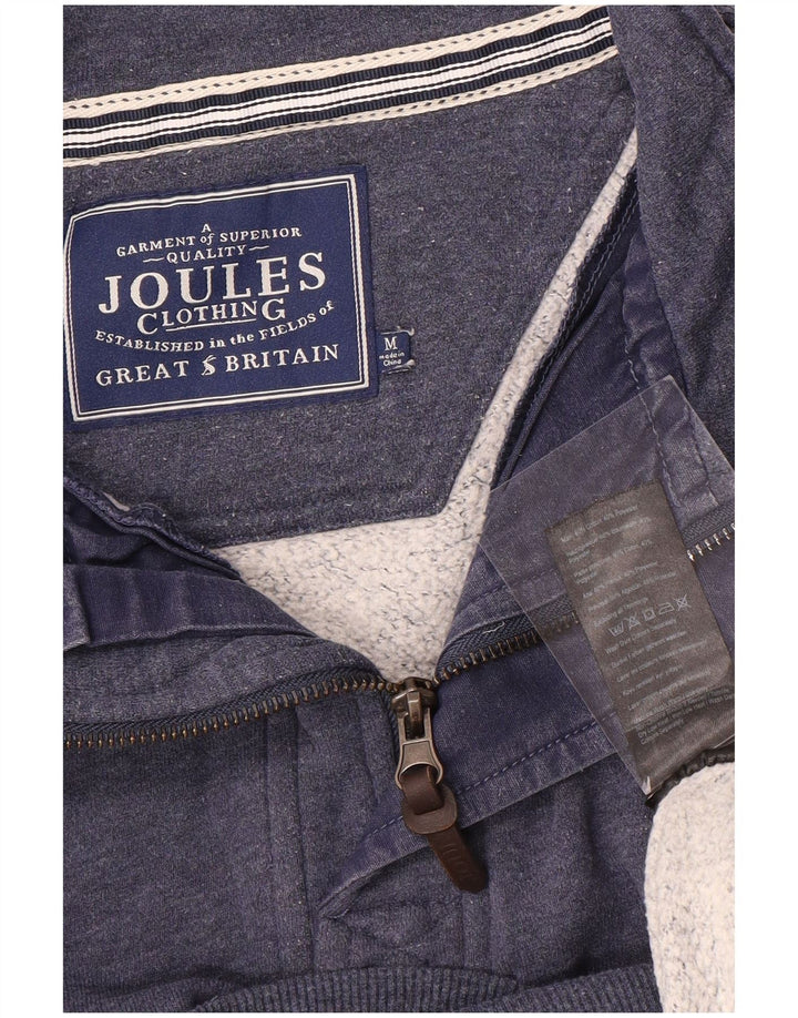 Joules Herren-Sweatshirt mit Reißverschluss am Hals, mittlere marineblaue Baumwolle