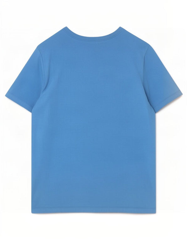 Nike Herren T-Shirt Top Large Blau Baumwolle
