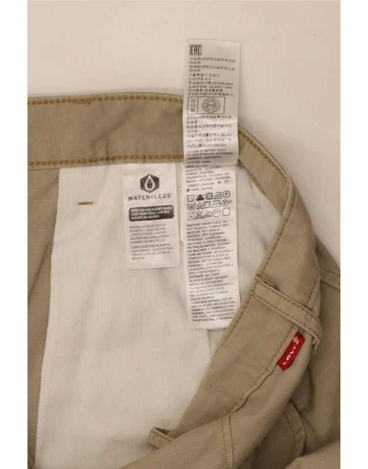 Levi's Herren Cargoshorts W38 XL Beige Baumwolle