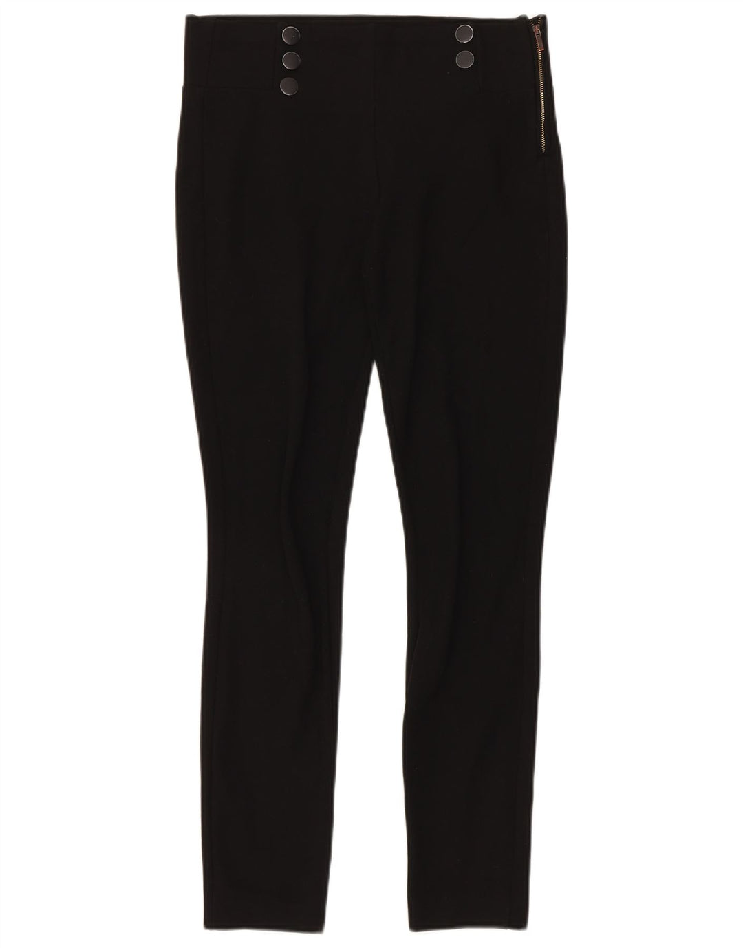 Zara Skinny-Freizeithose für Damen, Größe M, W30, L32, Schwarz