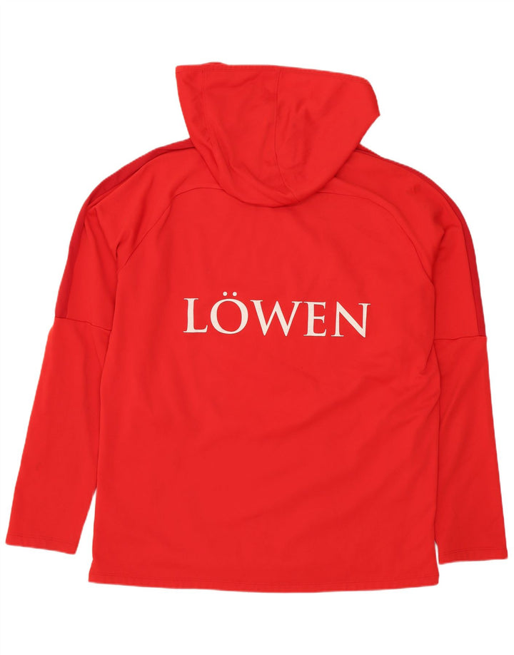 NIKE Herren Dri Fit Graphic Kapuzenpullover, groß, rot, Polyester