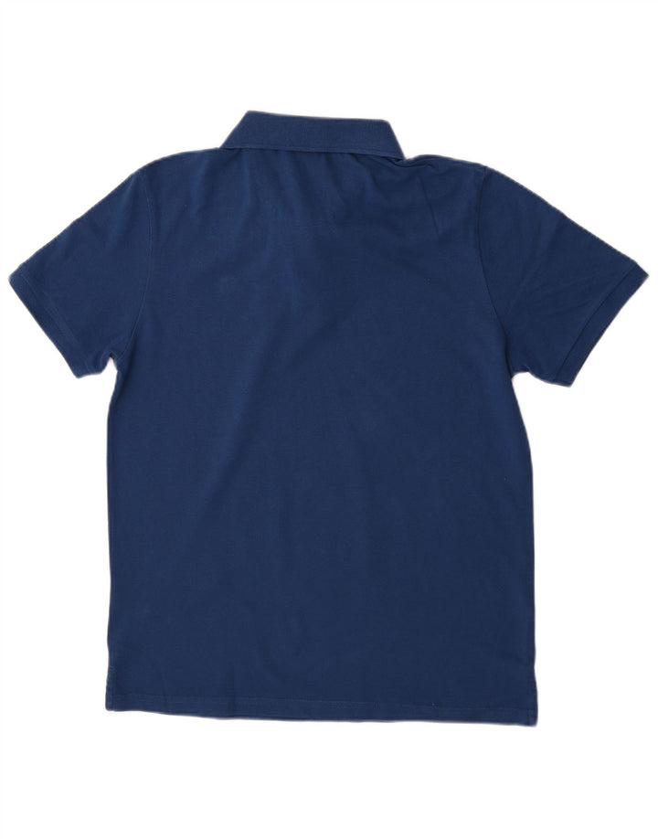 North Sails Herren-Poloshirt aus mittelblauer Baumwolle in Marineblau