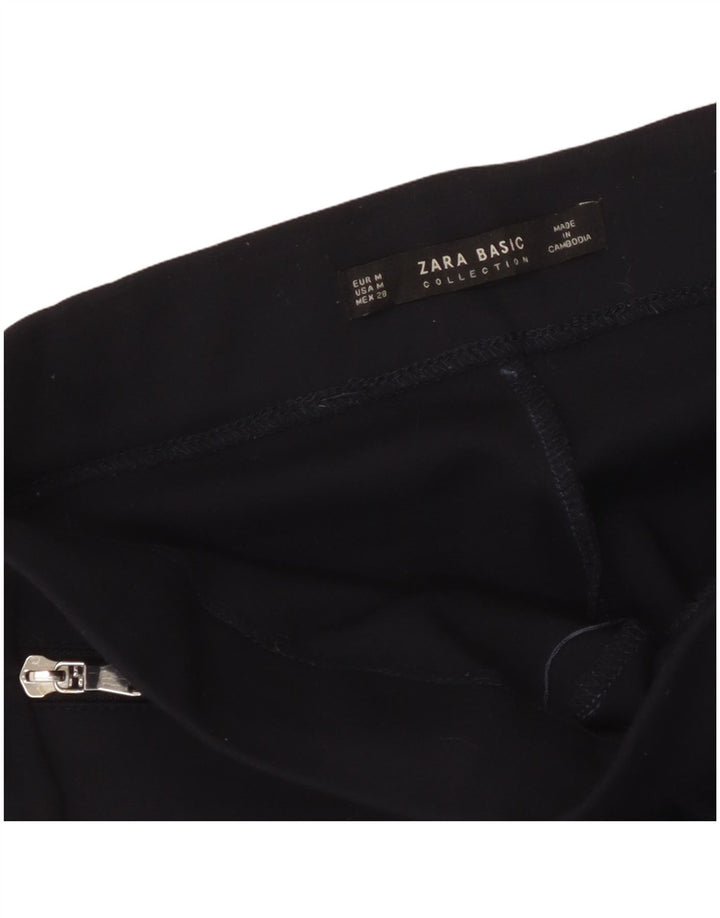 Kurze Hose von Zara für Damen, Größe M, W28, L25, Schwarz