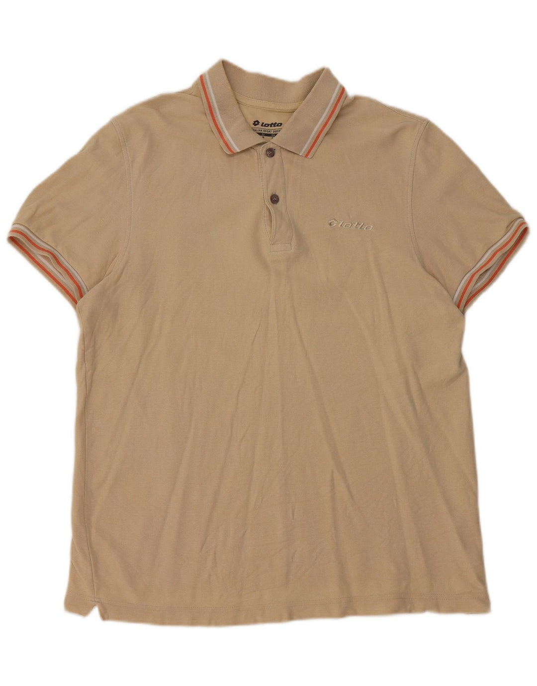 Lotto Herren Poloshirt Mittelbeige