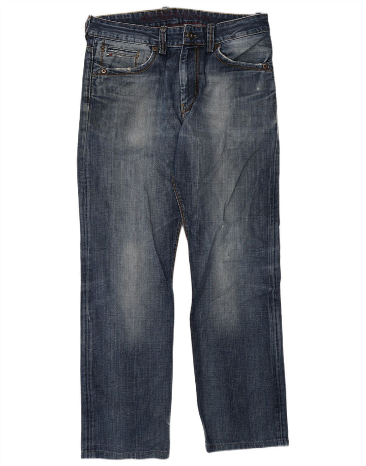 Tommy Hilfiger Herren Straight Jeans W34 L32 Blau