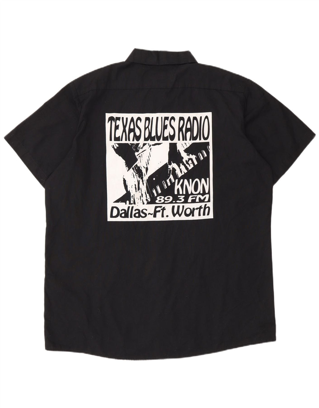 Dickies Herren-Kurzarmshirt mit Grafik, groß, aus schwarzem Polyester