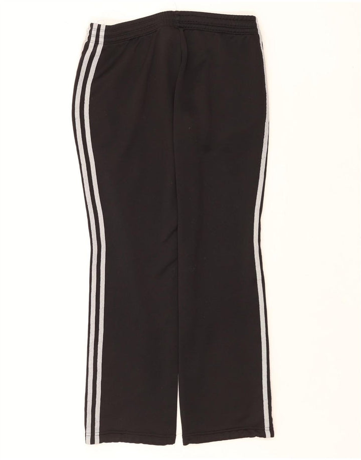 Adidas Damen Trainingshose UK 8/10 Small Schwarz Polyester