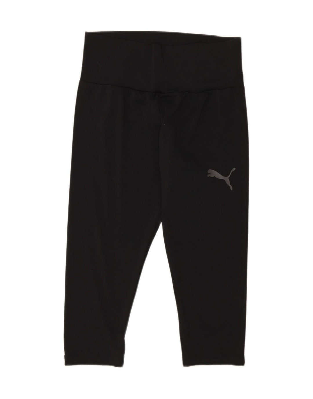 Puma Damen Capri-Leggings UK 12 Medium Schwarz Polyester