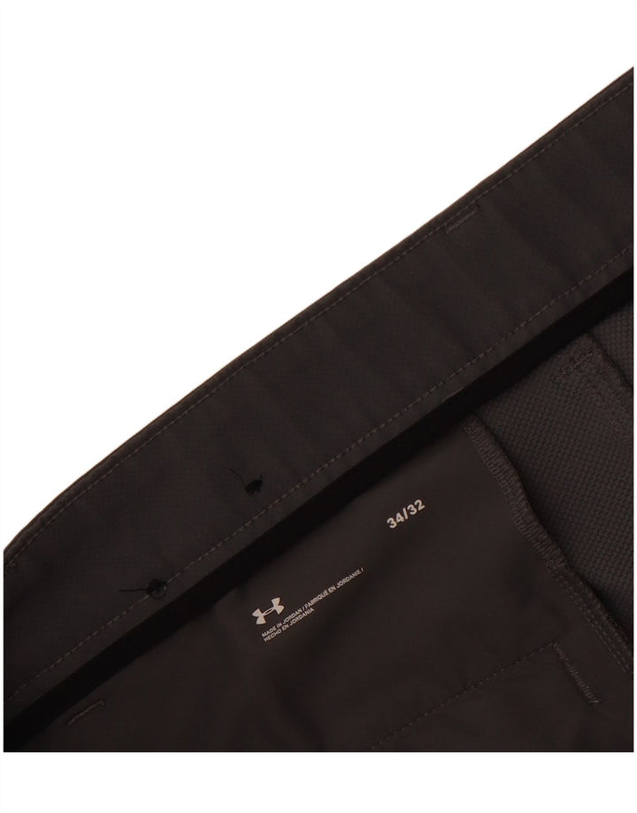 Under Armour Herren gerade Chinohose W34 L32 Grau