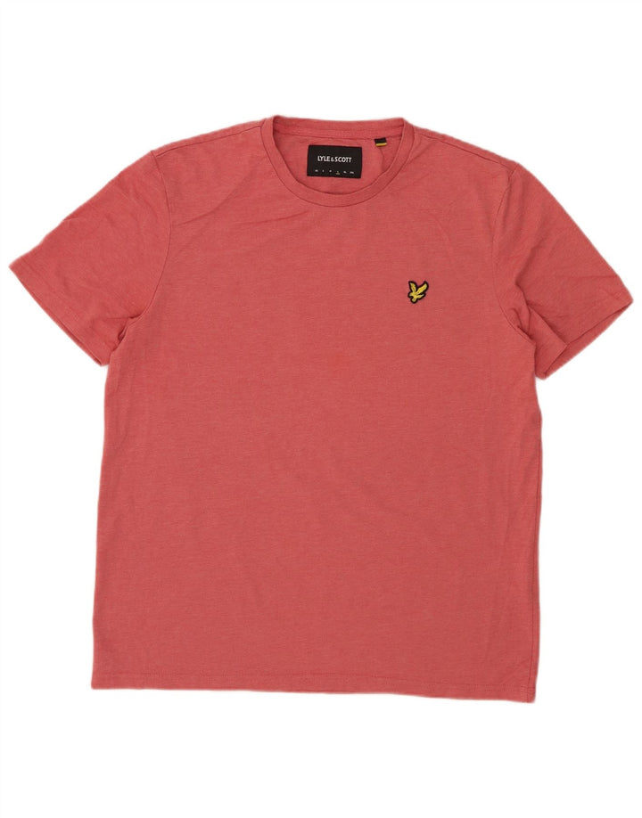 LYLE & SCOTT Herren T-Shirt Top Large Rot Polyester