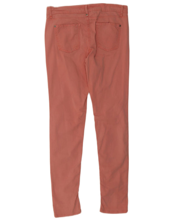 Zara Damen Skinny Jeans EU 42 Large W32 L32 Rosa Baumwolle