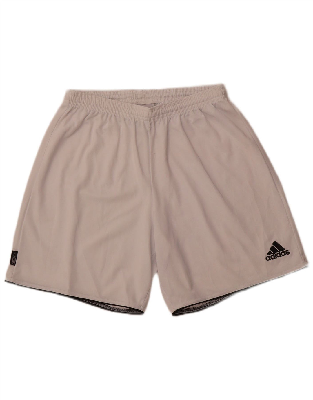ADIDAS Herren Climalite Sport Shorts Großes weißes Polyester