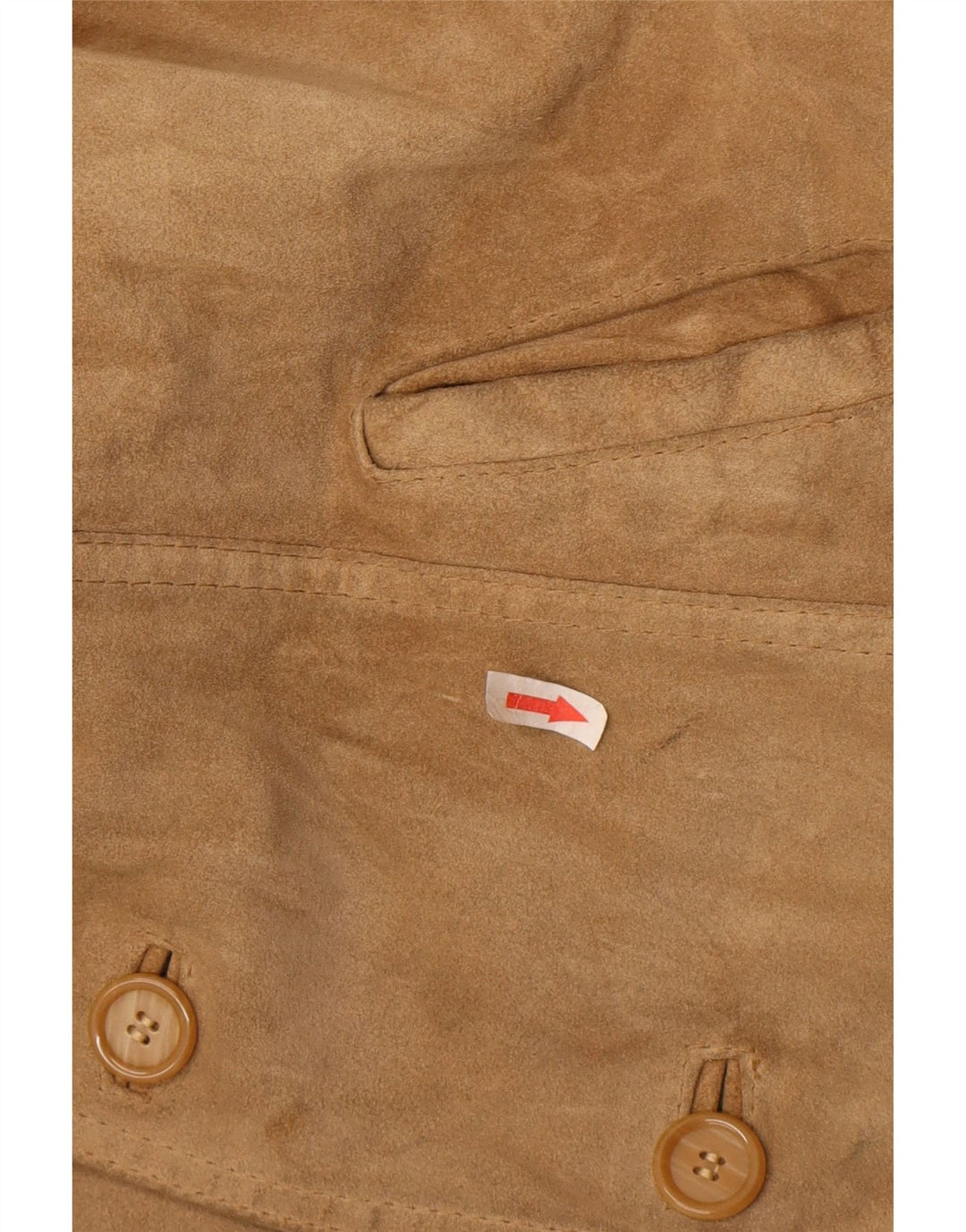 Terranova Herren Wildlederjacke UK 38 Medium Beige