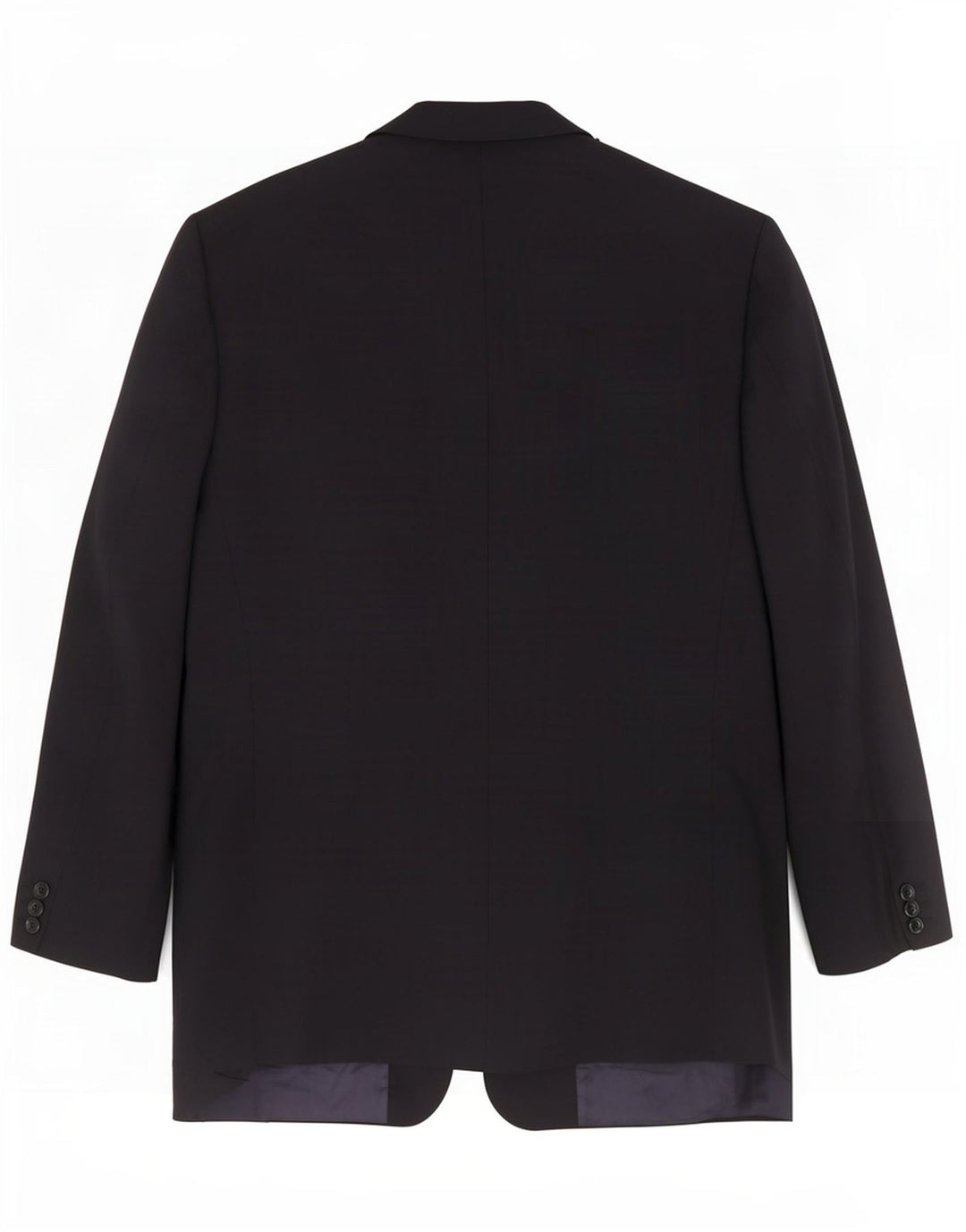 Hugo Boss Herren-Blazer mit 2 Knöpfen, EU 46, klein, marineblaue Wolle