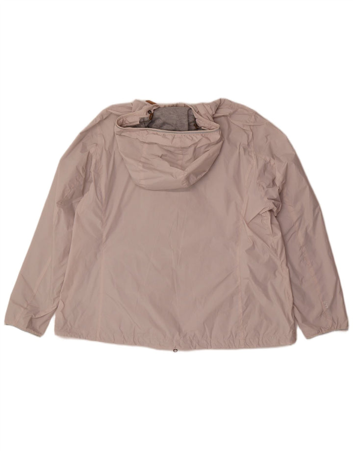 Camel Active Herren-Windbreakerjacke mit Kapuze, EU 48, mittelbeigefarbenes Polyester