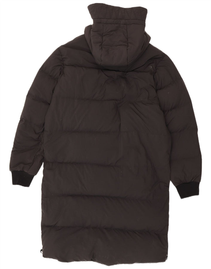 Adidas Herren Kapuzenmantel, gepolstert, UK 38, mittelgrau, Polyamid