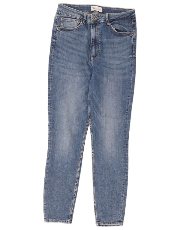 Zara Damen Skinny Jeans EU 44 XL W34 L26 Blaue Baumwolle