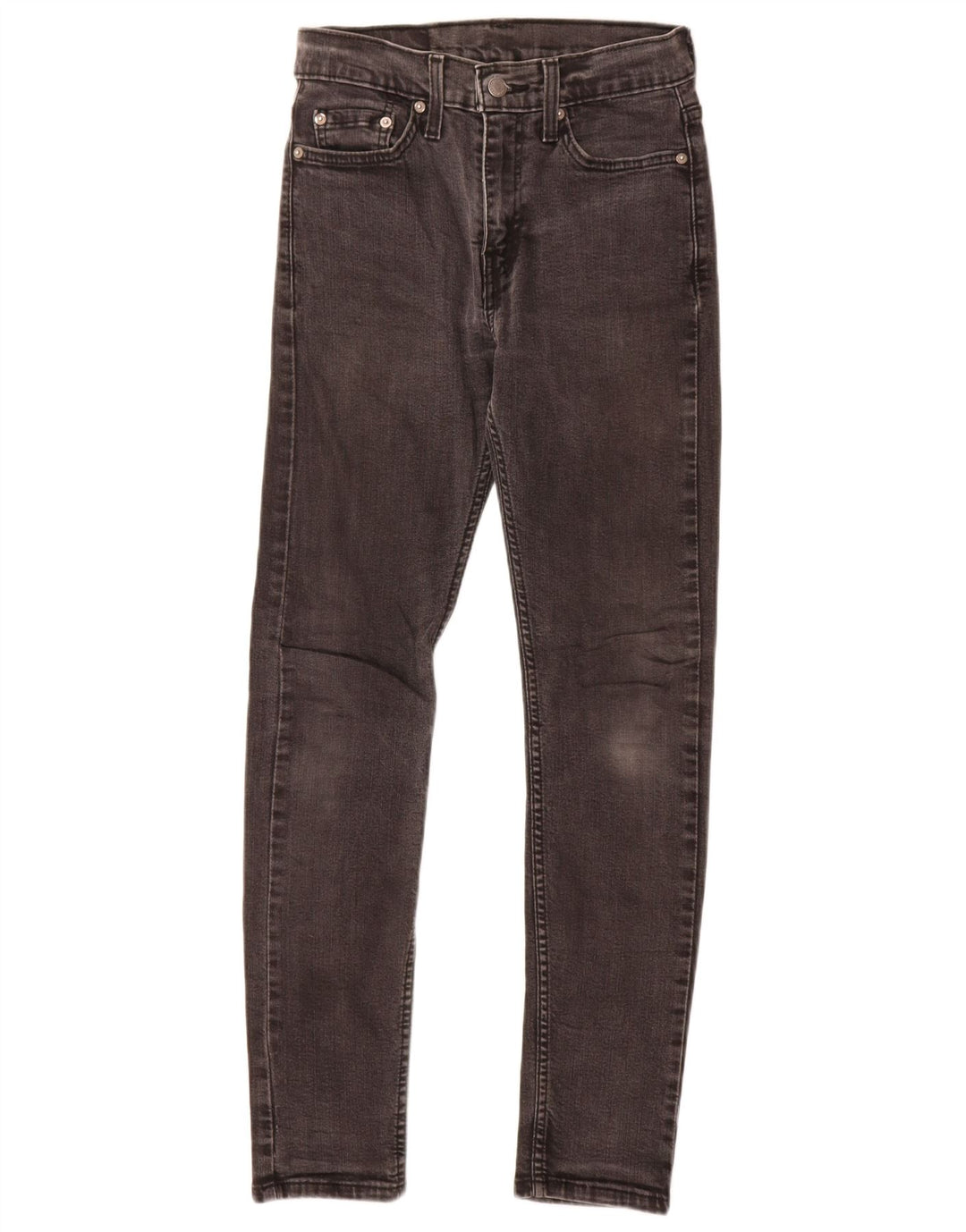 Levi's Herren Slim Jeans W32 L28 Schwarze Baumwolle
