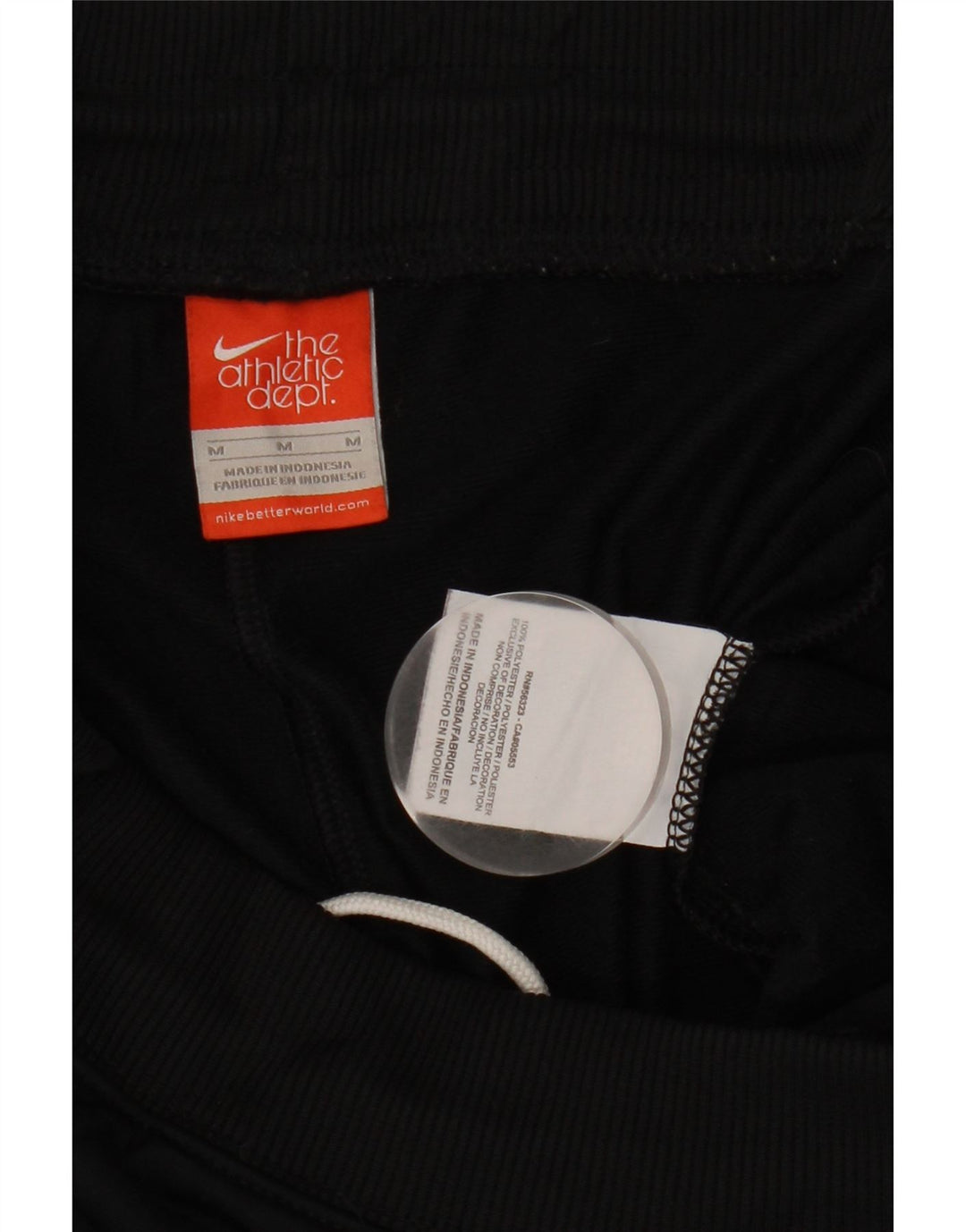 Nike Damen-Trainingshose UK 14 Mittelschwarzes Polyester