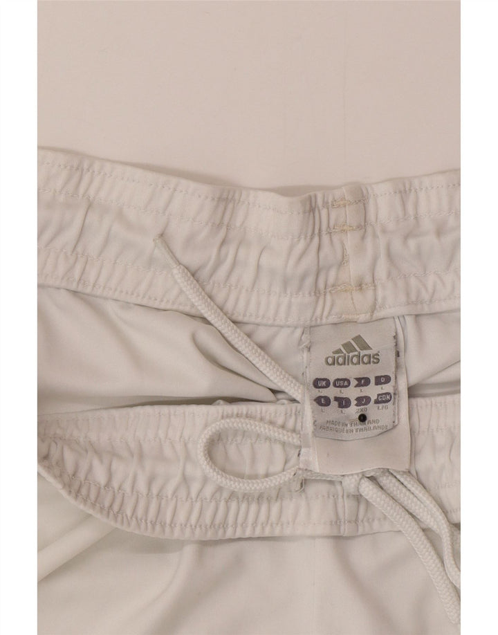 Adidas Herren Climalite Sport Shorts Großes weißes Polyester