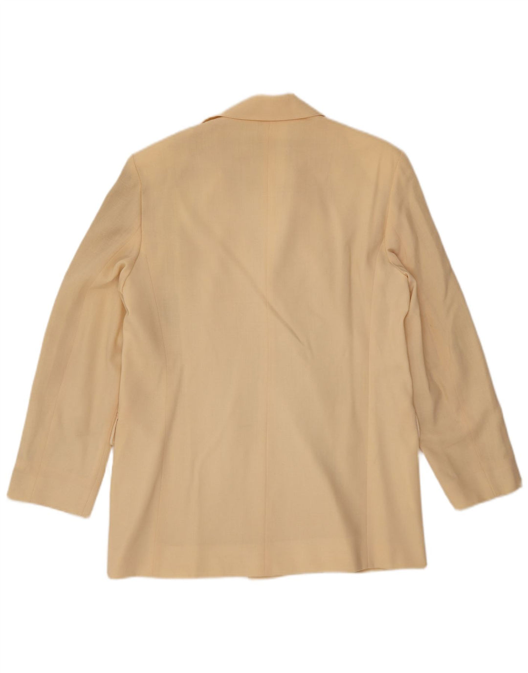 MARELLA Zweireihiger Blazer für Damen, UK 16, große gelbe Wolle