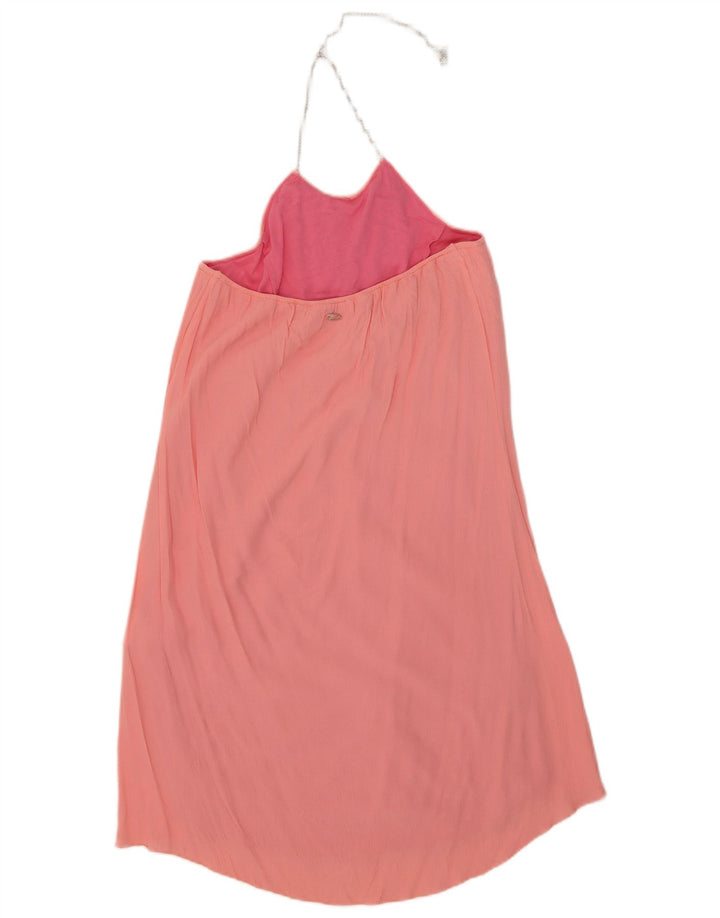 Gaudi Damen Neckholder-Kleid IT 44 Mittelrosa Viskose
