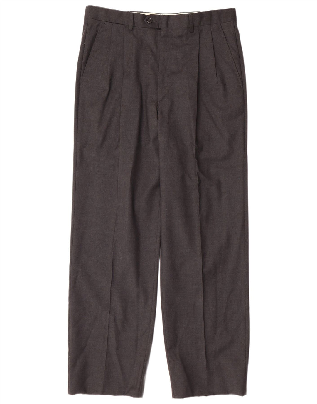 VALENTINO Herren zweireihiger 2-teiliger Anzug IT 50 Large W34 L30 Grau