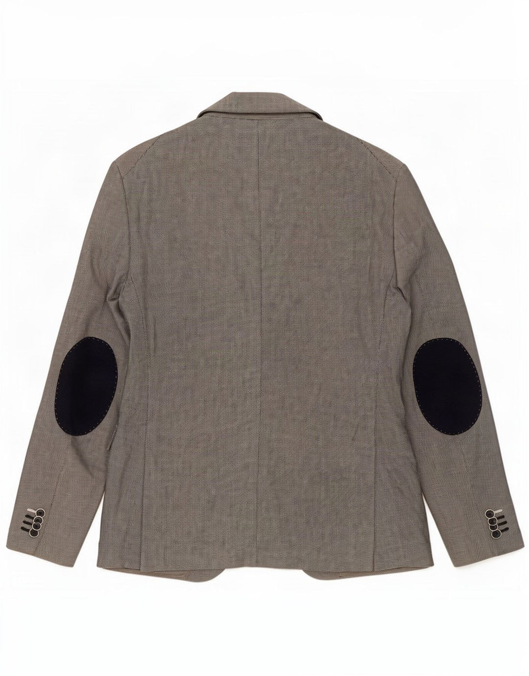 Zara Herren 2-Knopf-Blazerjacke EU 52 Large Grau