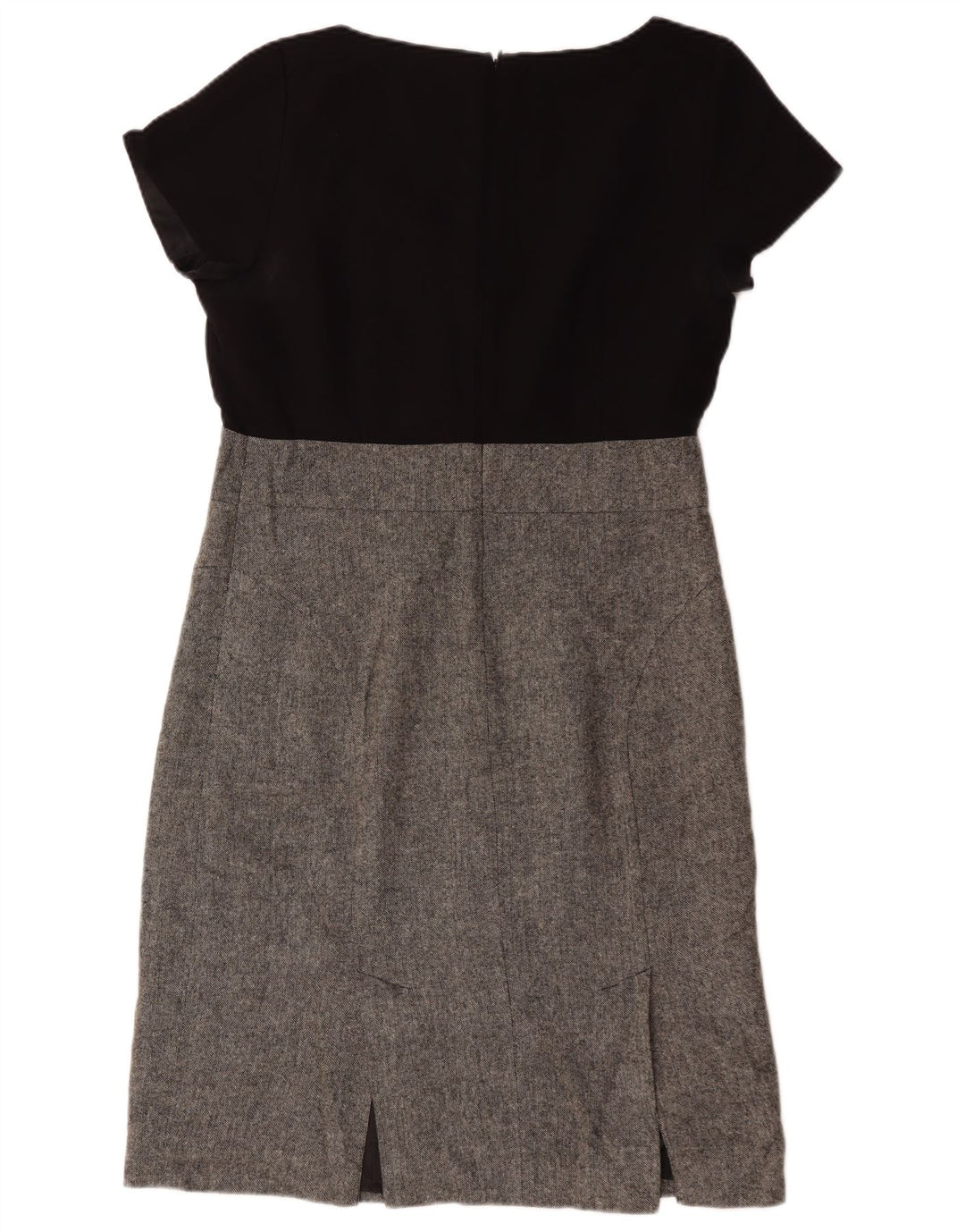Laura Ashley Damen-Etuikleid, Gr. 44, Größe L, Schwarz, Colourblock-Polyester