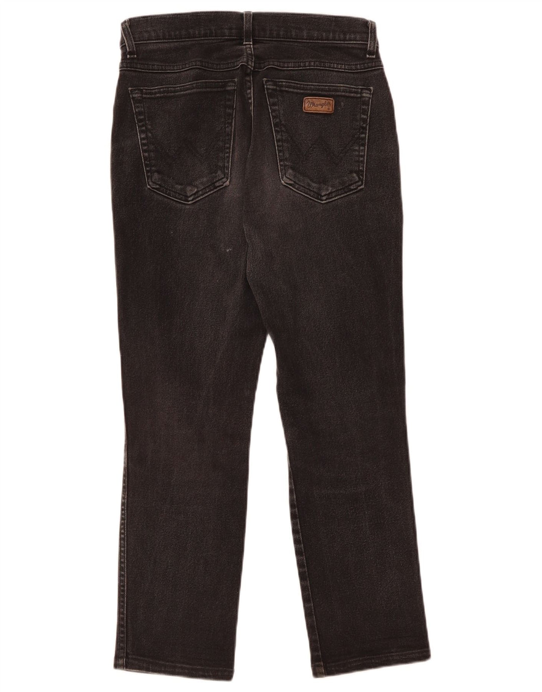 WRANGLER Damen Straight Jeans W30 L26 Schwarz