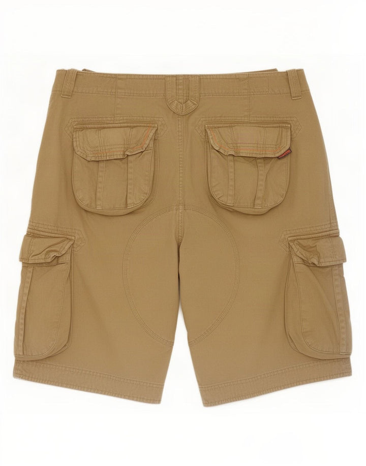 Superdry Herren Cargoshorts 2XL W40 Beige Baumwolle