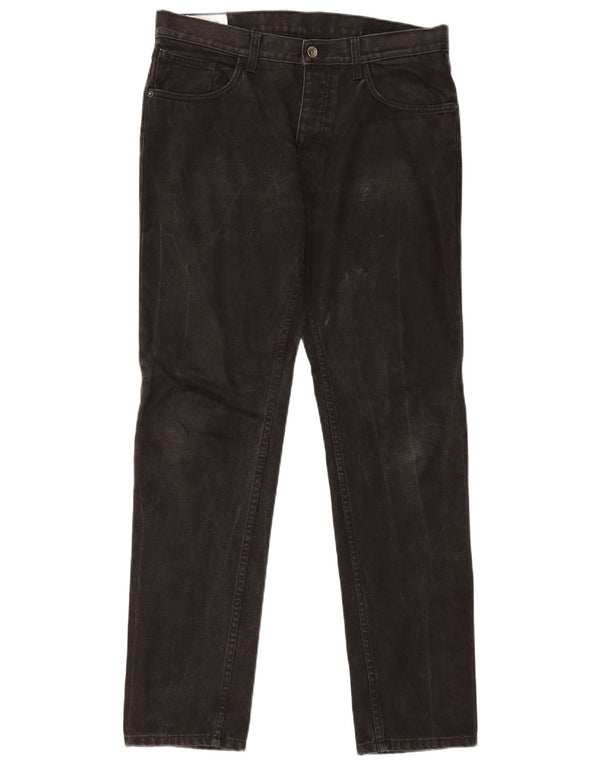 Ben Sherman Herren Slim Jeans W34 L34 Schwarz