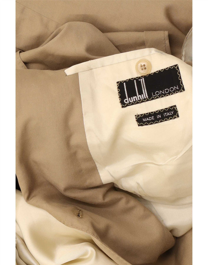 DUNHILL Herren Zweireiher-Blazerjacke UK 38 Mittelbeige