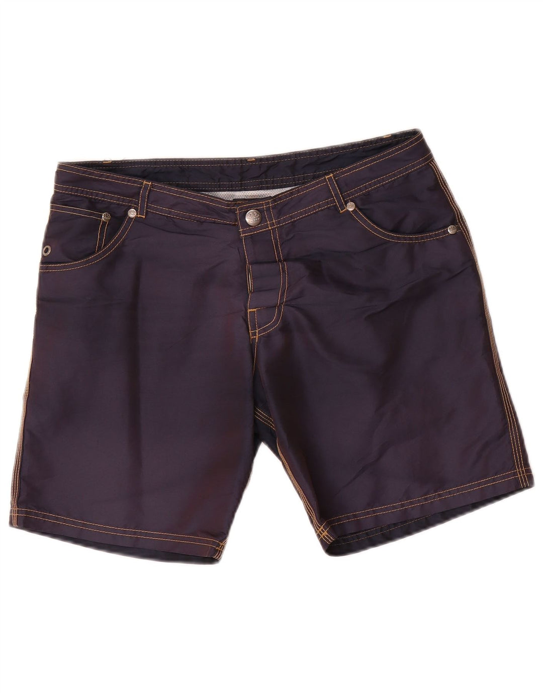Sundek Herren-Badeshorts, mittelgroß, marineblau, Polyester